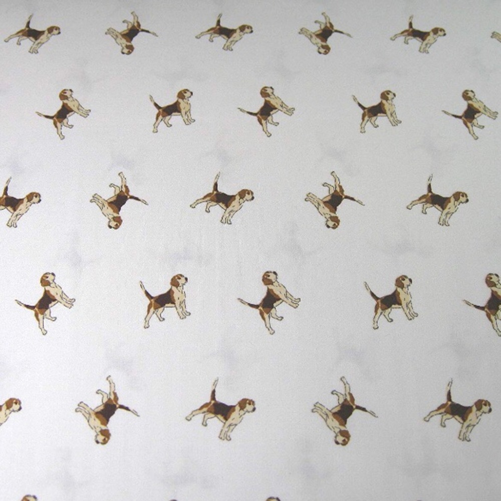 Ralph Lauren Beagle Puppy Dog Queen Sheet Set - Picture 8 of 8
